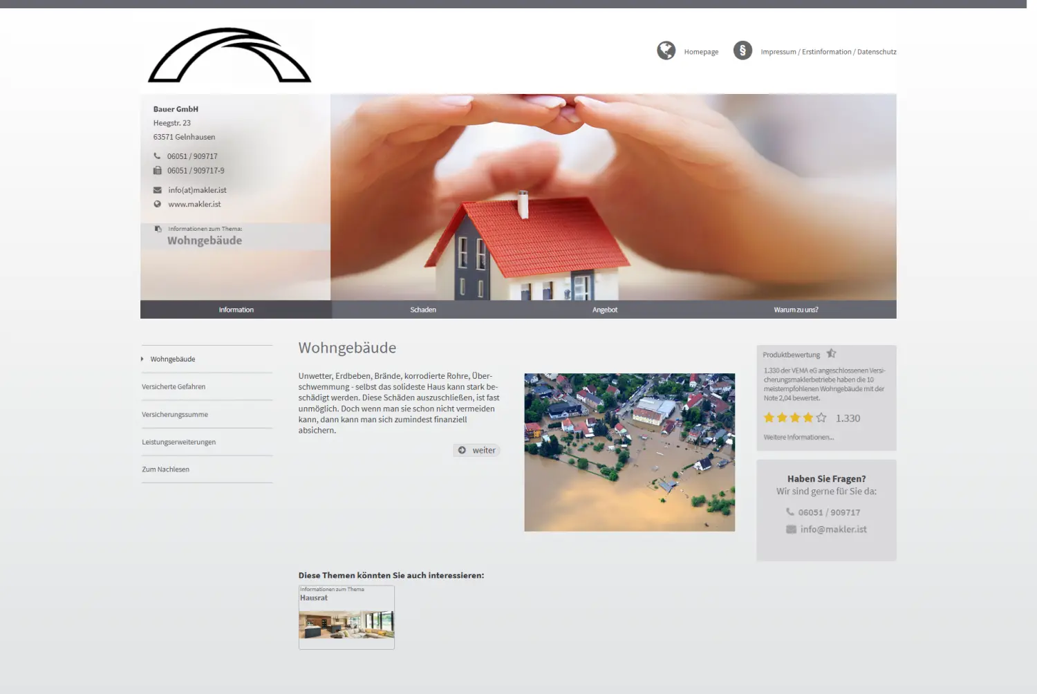 Wohngebäude von Bauer GmbH